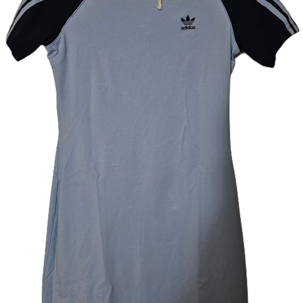 Adidas Light Blue and Navy Blue Athletic Dress. No Tags Never Worn